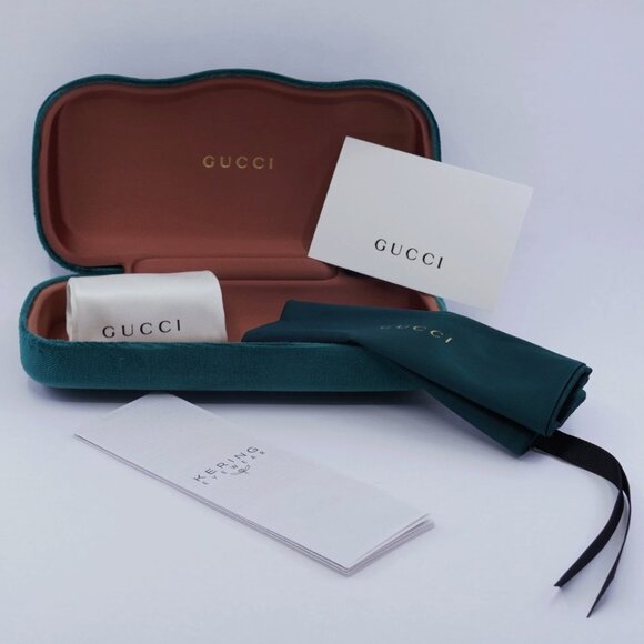 Gucci Matte Havana 54mm Eyeglasses New Authentic